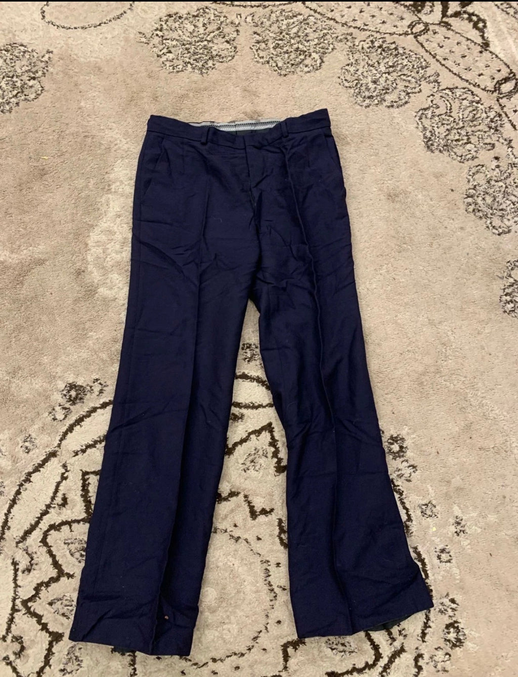1970s vintage wool mohair classic blue rockabilly disco suit 38R