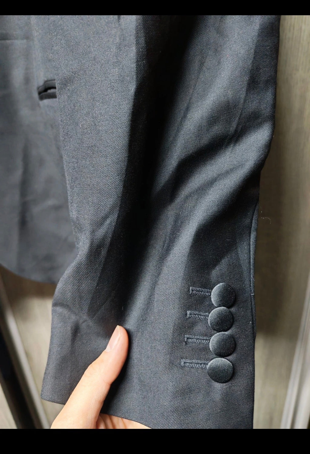 Ermenegildo Zegna superfine pure wool classic Night Tuxedo jacket blazer 42R 42L
