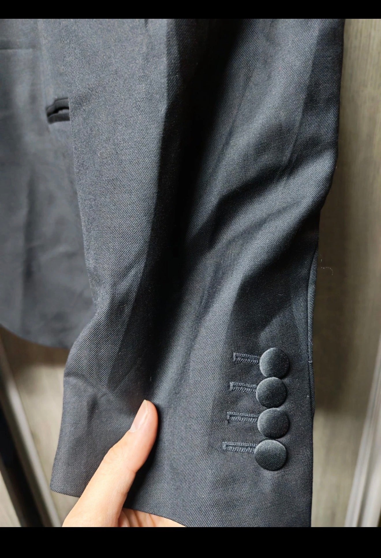Ermenegildo Zegna superfine pure wool classic Night Tuxedo jacket blazer 42R 42L