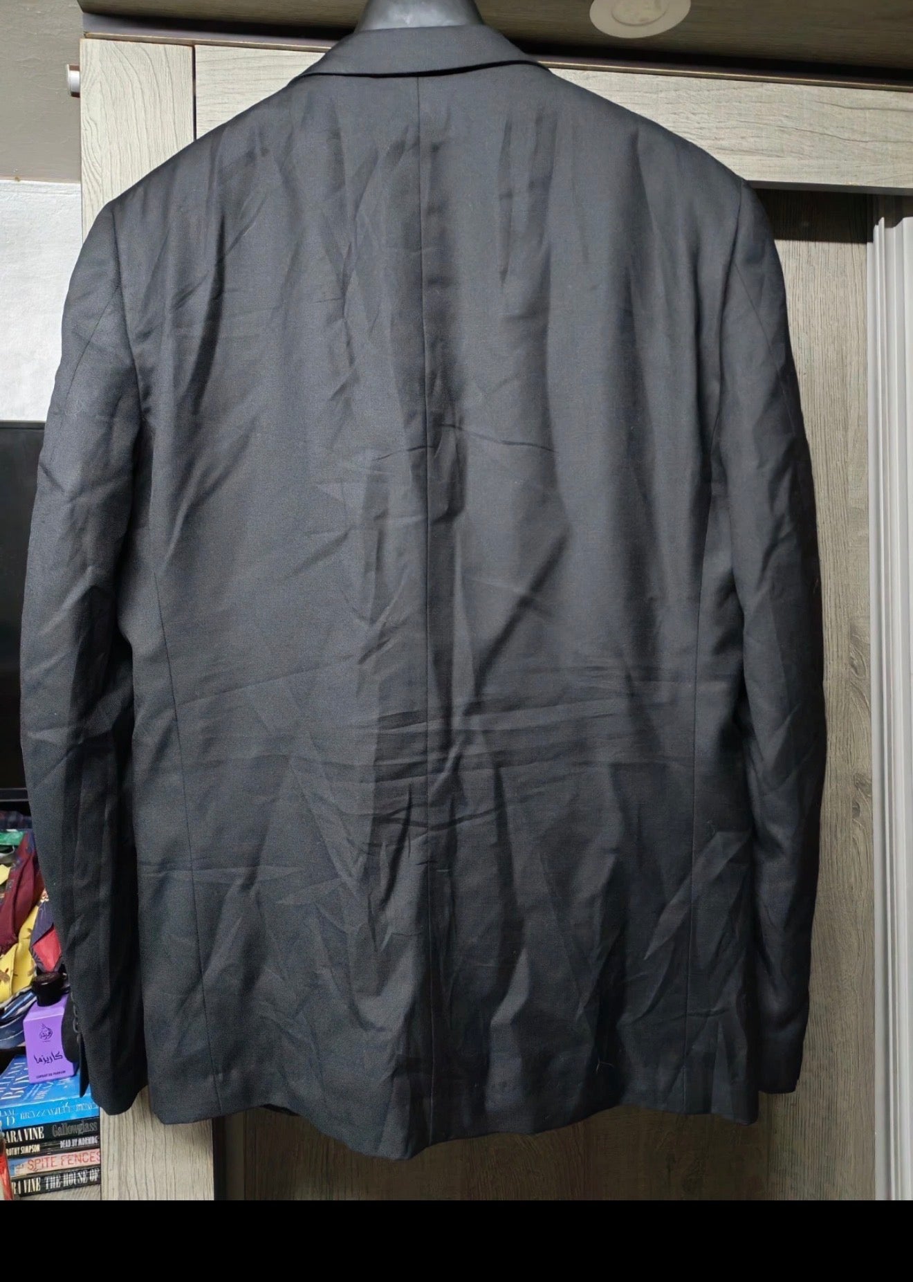 Ermenegildo Zegna superfine pure wool classic Night Tuxedo jacket blazer 42R 42L