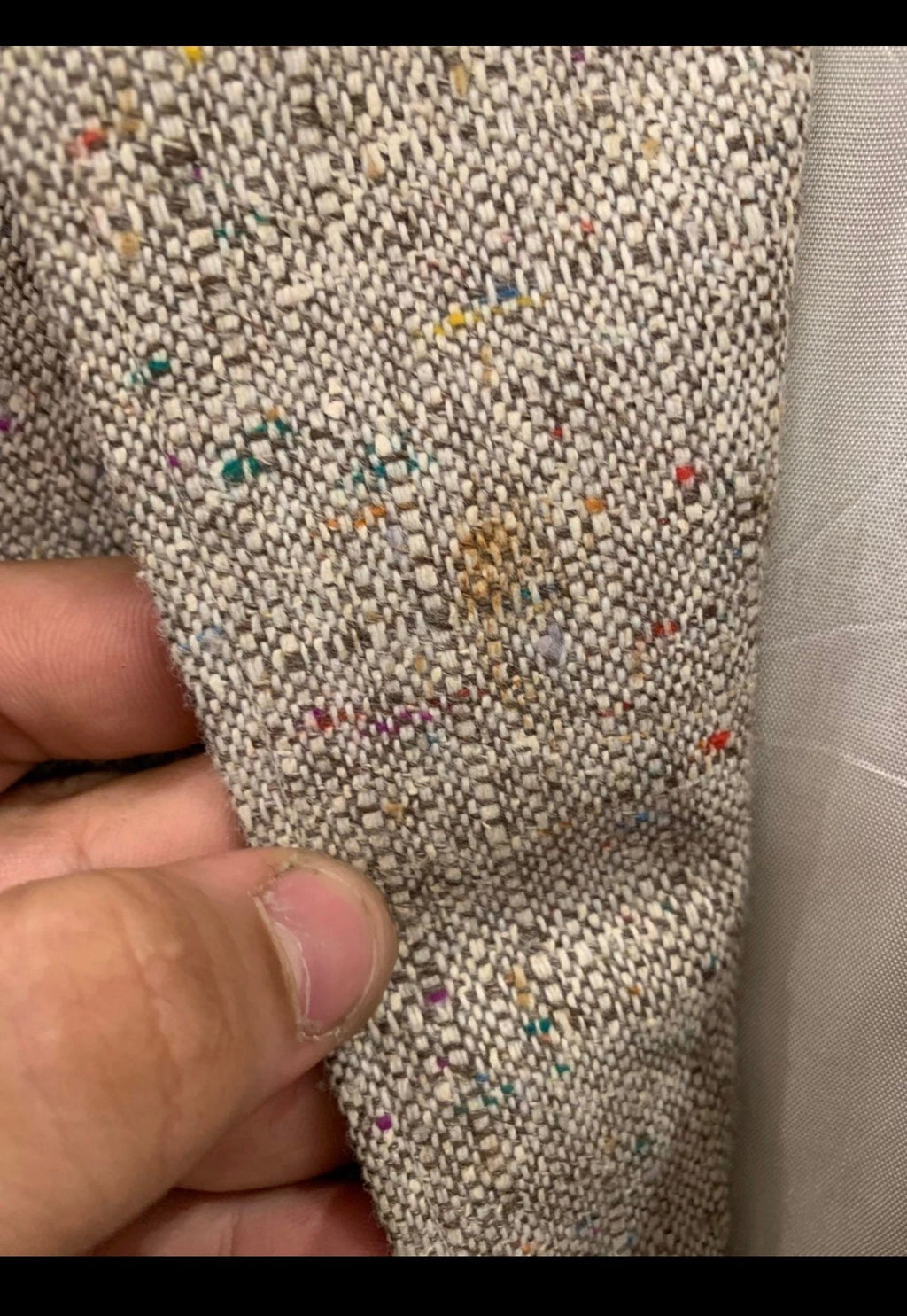 Vintage McGregor pure wool tweed classic beige hunting jacket blazer 38R