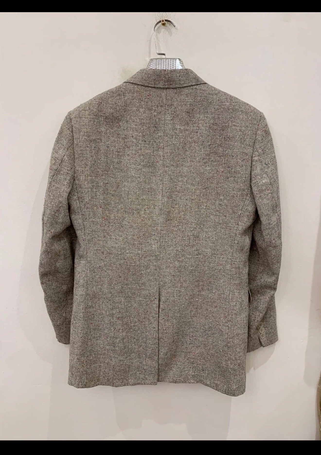 Vintage McGregor pure wool tweed classic beige hunting jacket blazer 38R