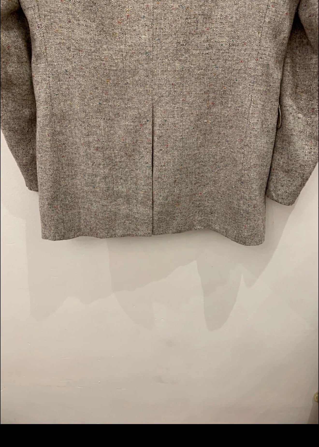 Vintage McGregor pure wool tweed classic beige hunting jacket blazer 38R