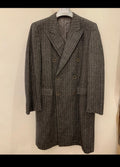 Vintage Francesco Smalto paris pure wool double breasted over coat 42R 42L