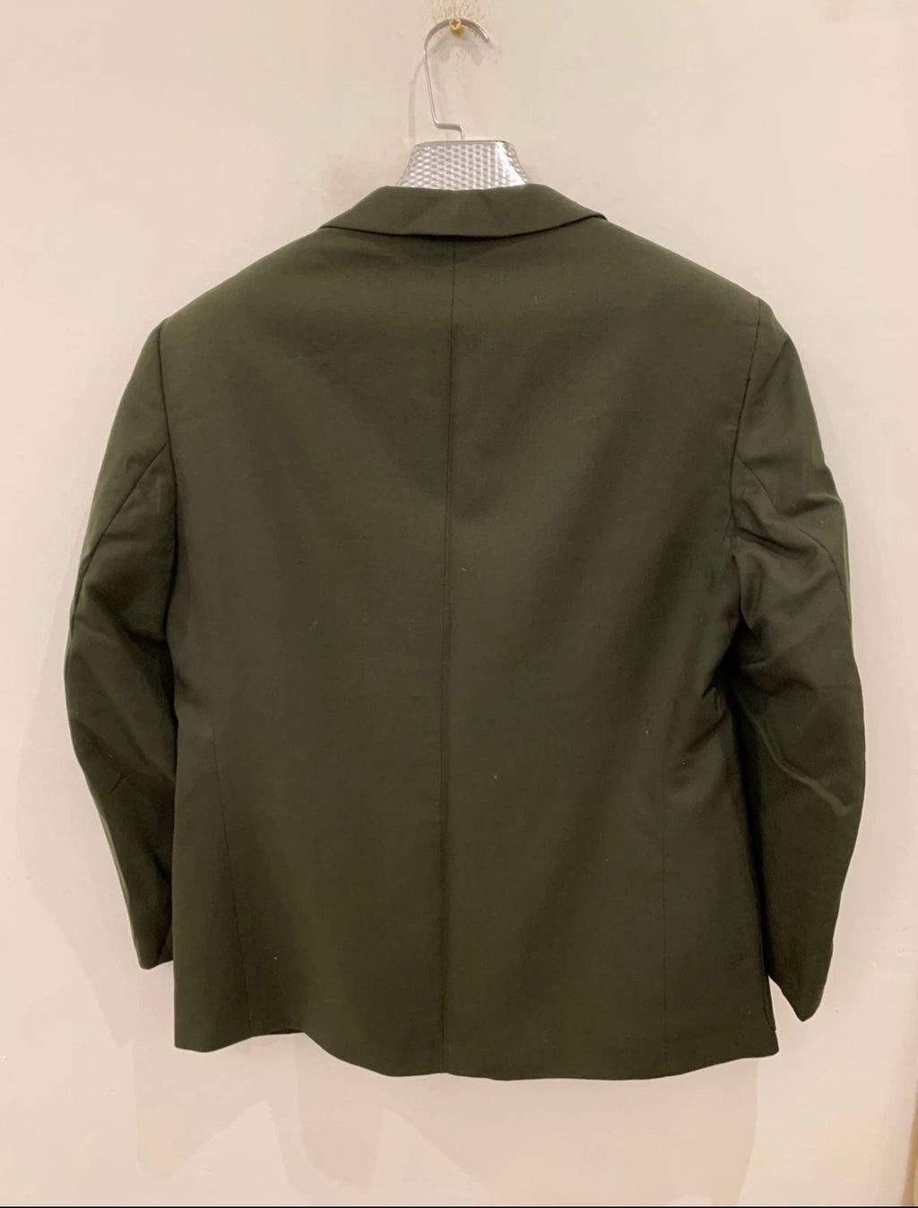1970s Vintage wool blend classic green hunting jacket blazer 42R 42S