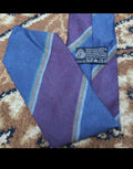 mens vintage classic 100% pure wool Retro Repp striped neck tie