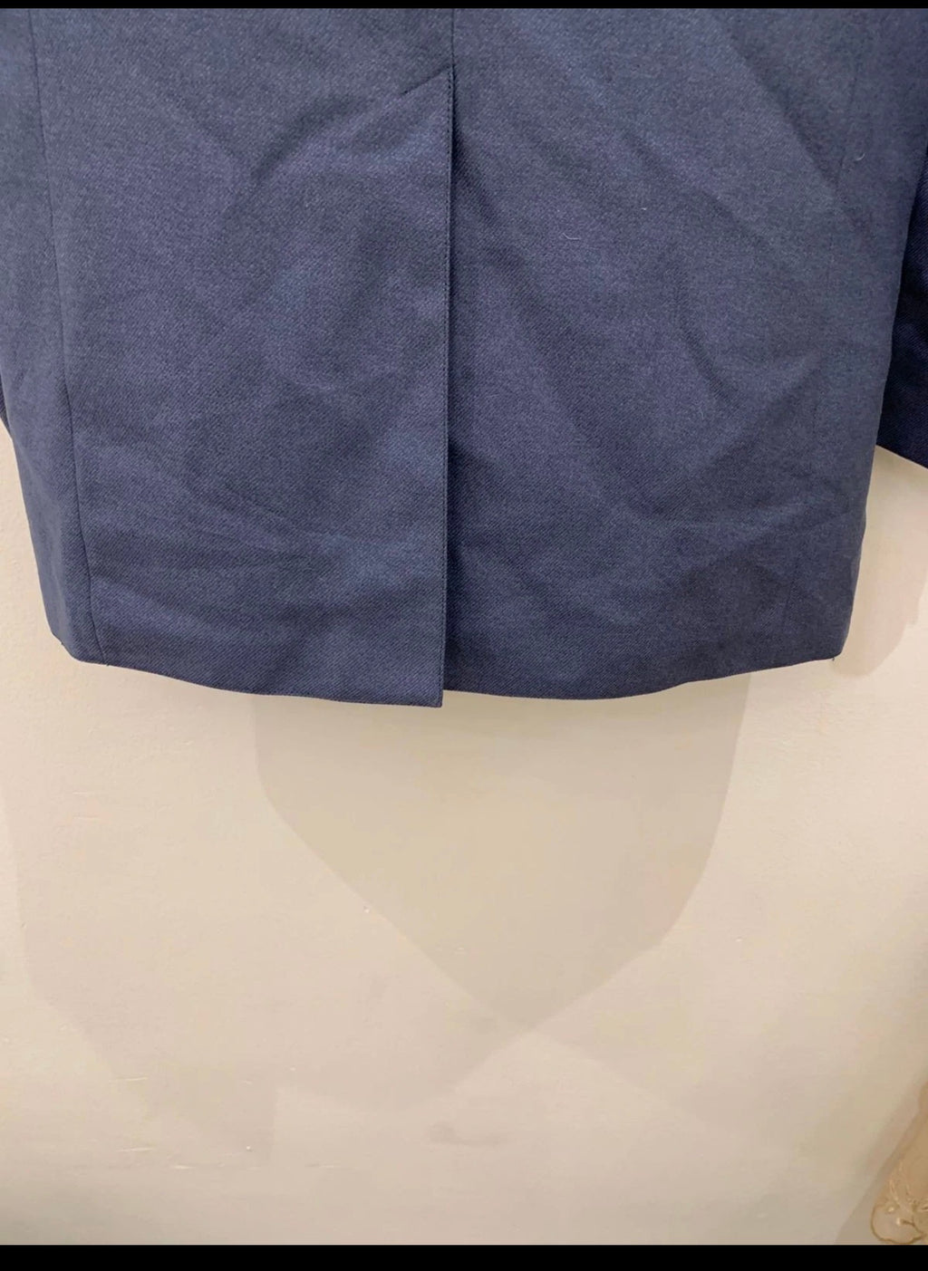 Vintage classic pure wool unique blue 3 button suit 40R 40S