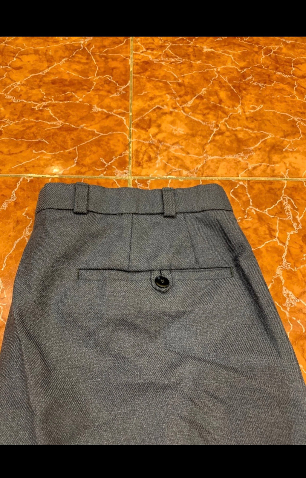 Vintage classic pure wool unique blue 3 button suit 40R 40S