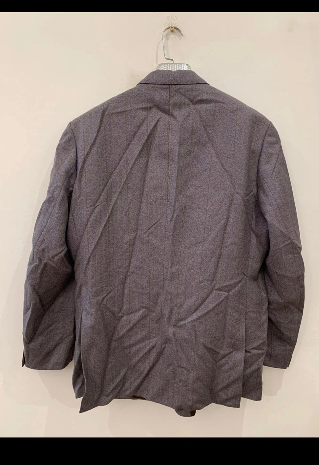 Vintage Dunn & Co all worsted Donegal woolhunting brownish jacket blazer 44R 44L