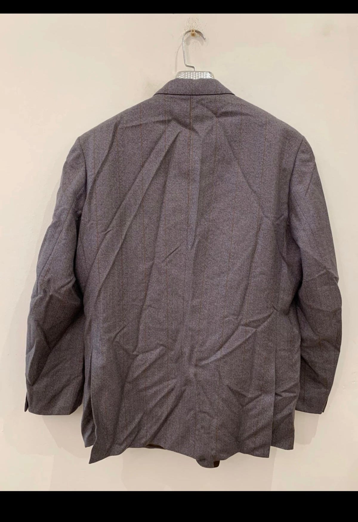 Vintage Dunn & Co all worsted Donegal woolhunting brownish jacket blazer 44R 44L