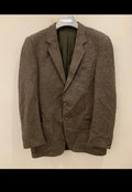 Vintage Westbury pure wool Tweed brown belted hunting jacket blazer 40R 40L
