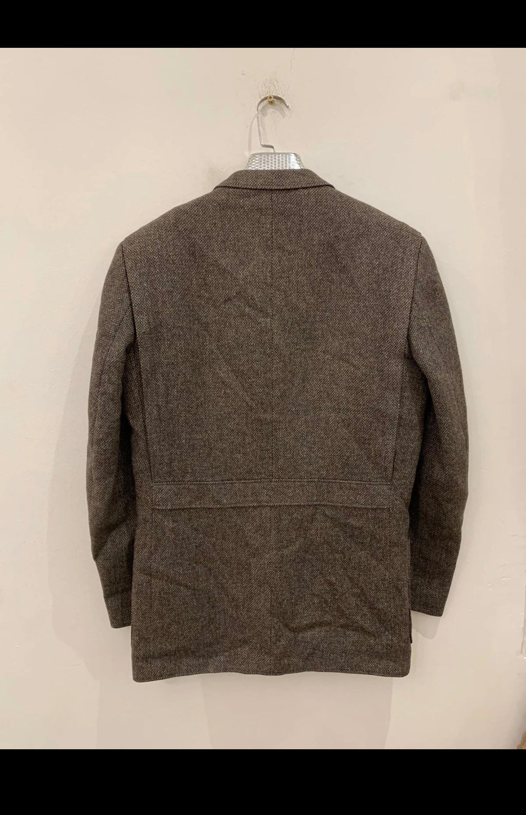 Vintage Westbury pure wool Tweed brown belted hunting jacket blazer 40R 40L