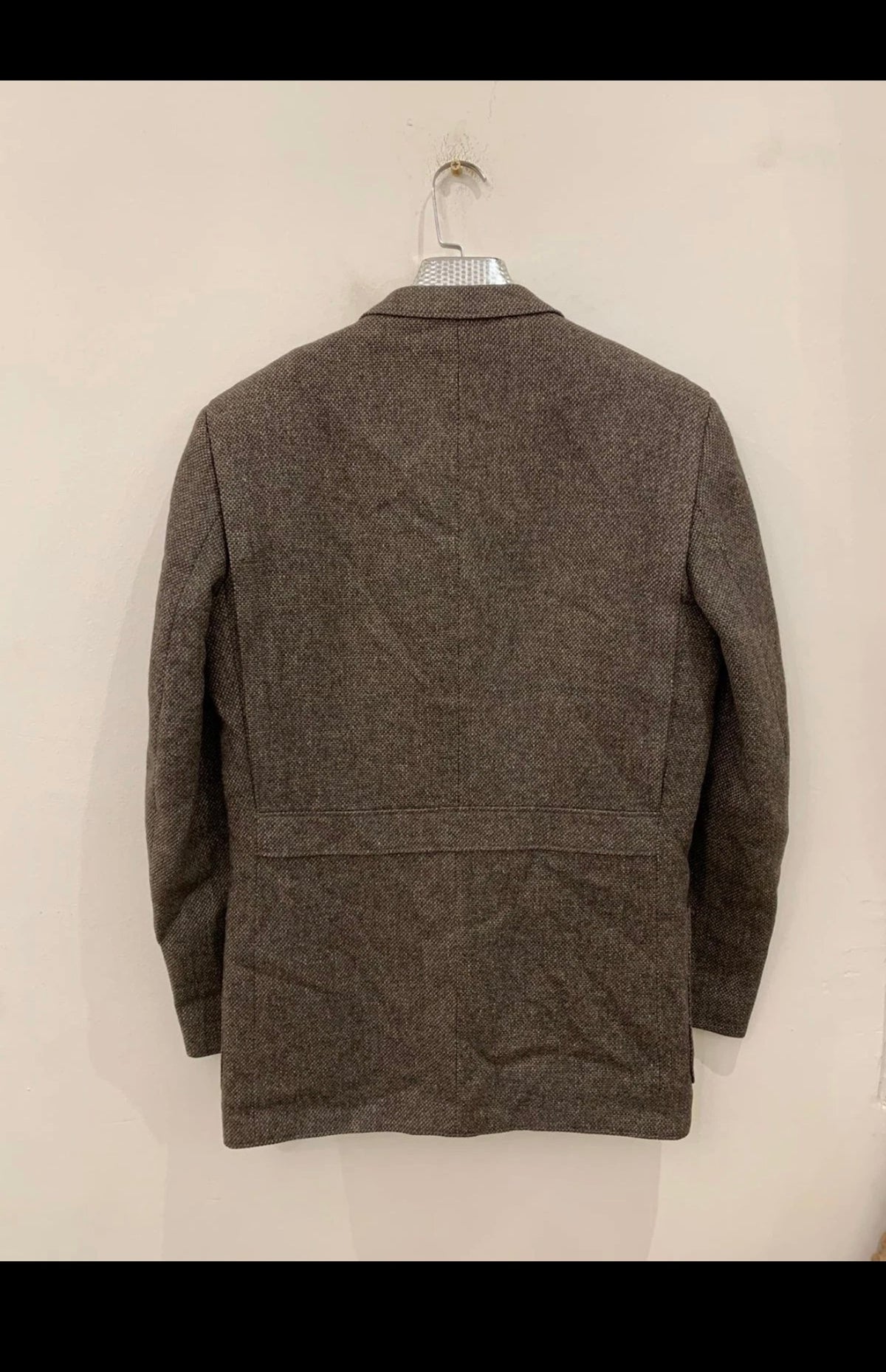 Vintage Westbury pure wool Tweed brown belted hunting jacket blazer 40R 40L