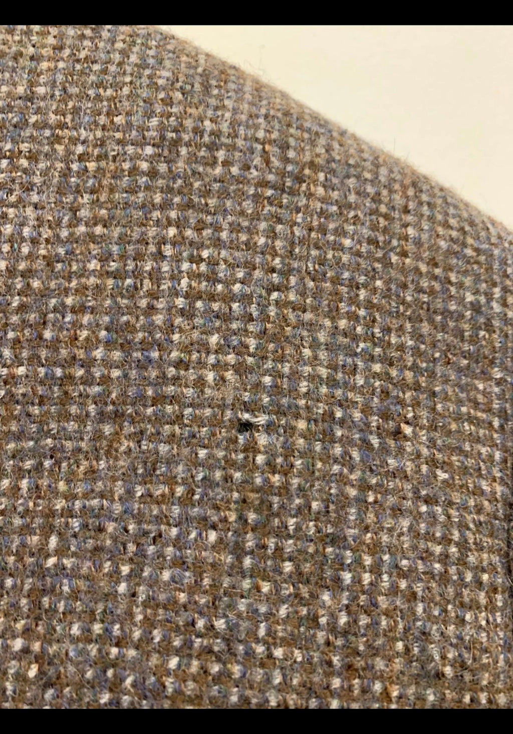 Vintage pure wool handwoven Tweed brown classic hunting jacket blazer 40R