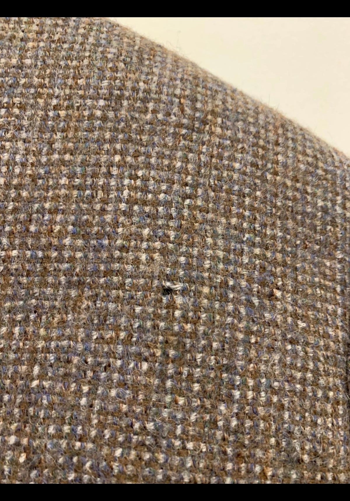 Vintage pure wool handwoven Tweed brown classic hunting jacket blazer 40R