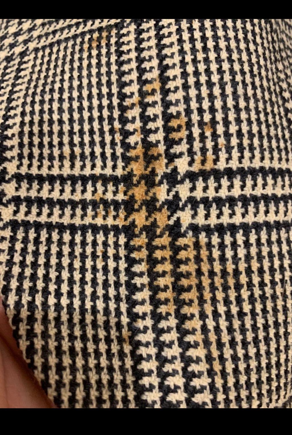 Vintage Joseph Abboud pure wool glen check classic jacket blazer 44L