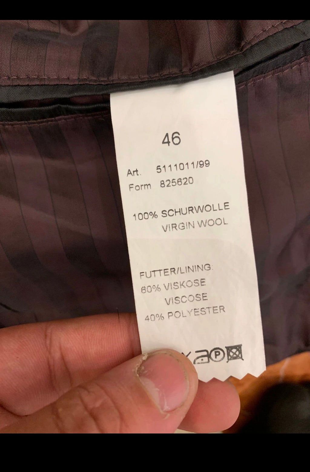 Classic Bogie pure wool black hunting jacket blazer 38R