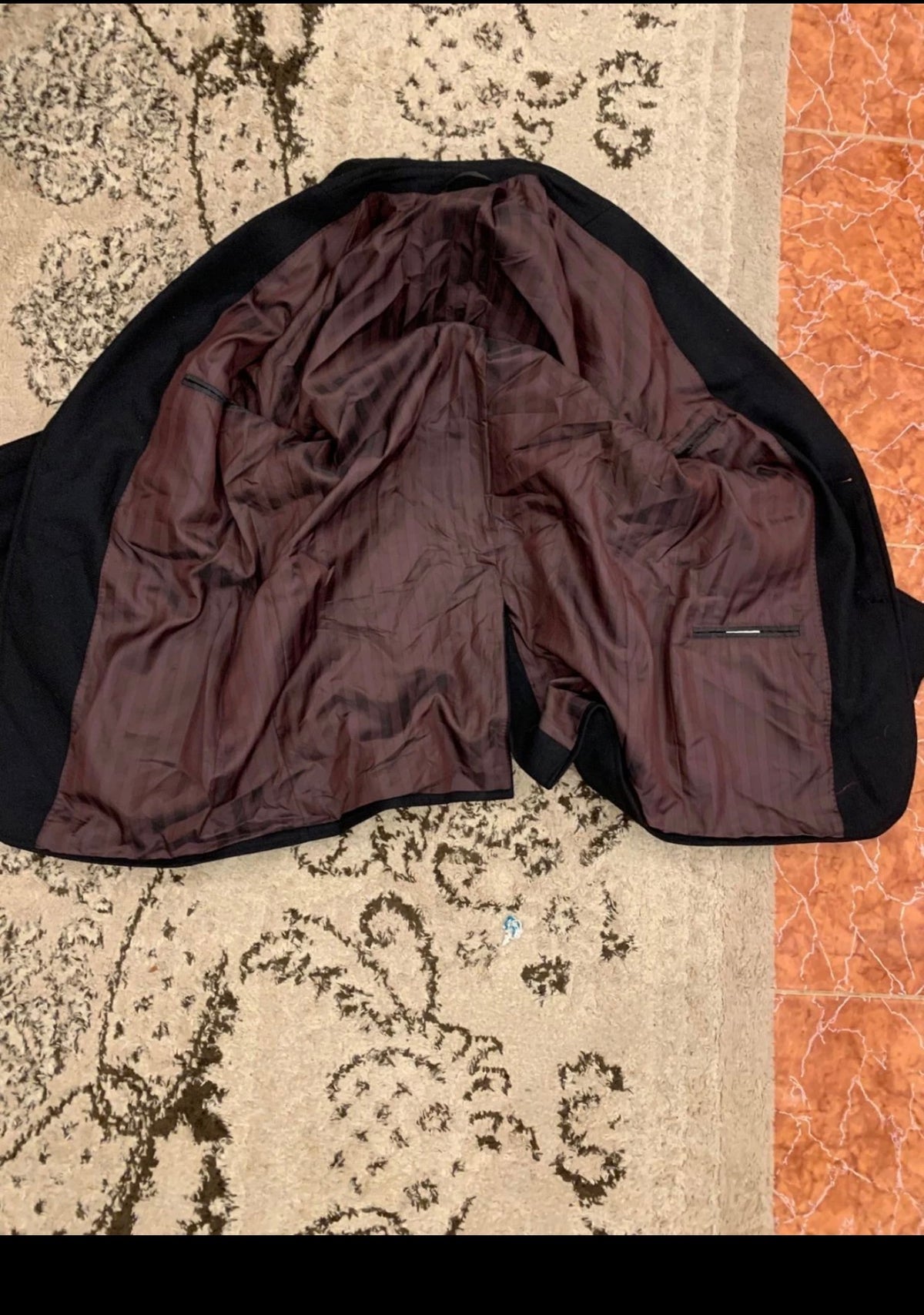 Classic Bogie pure wool black hunting jacket blazer 38R