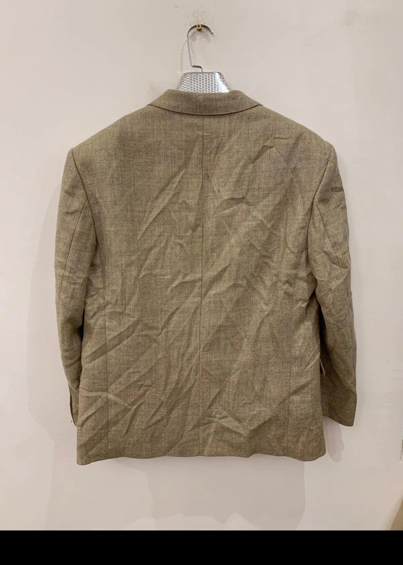 Vintage Gardeur pure wool brown beige classic hunting jacket blazer 42R