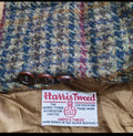 Vintage Harris Tweed houndstooth pure wool classic hunting jacket blazer 44R