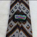Vintage Westbury classic 100% all silk fancy geometric motif neck tie