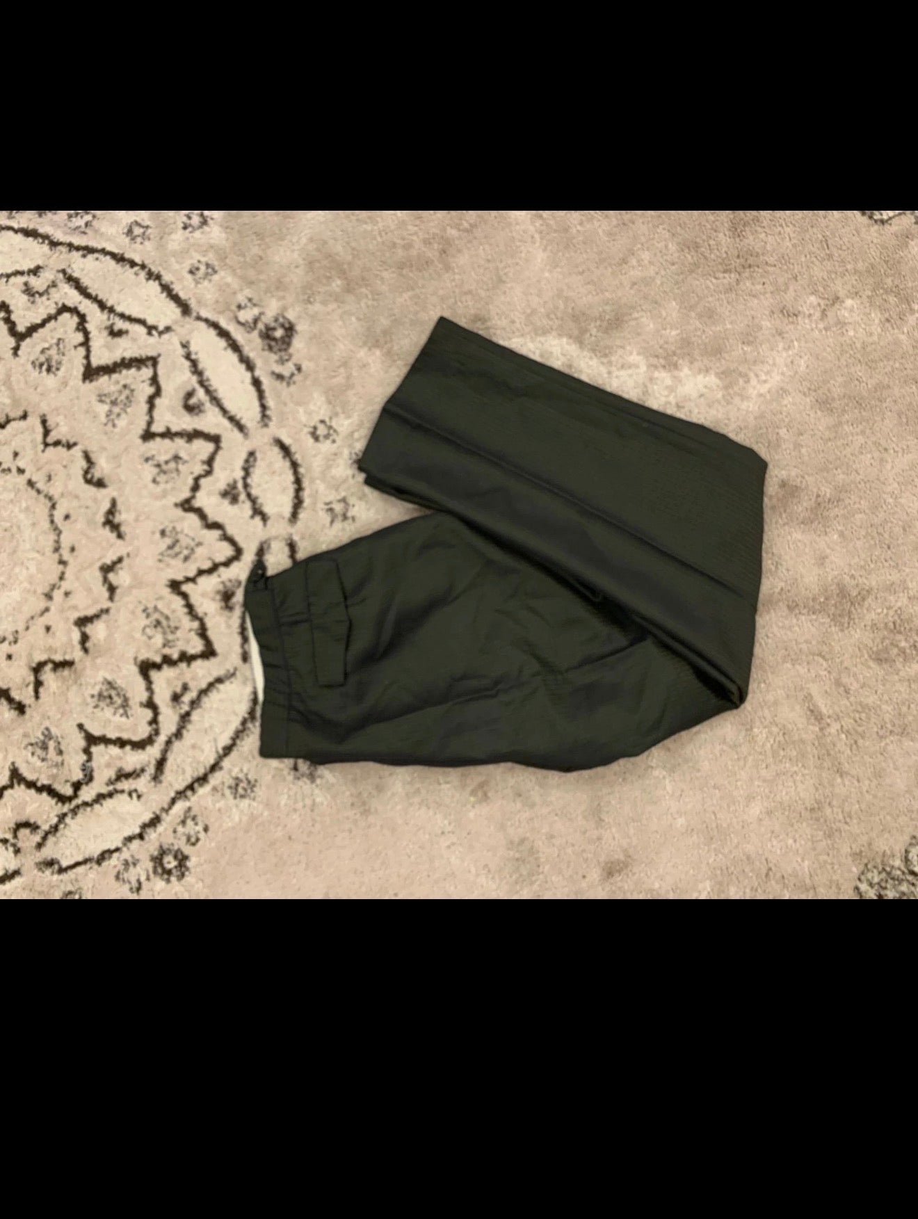 1970s Vintage wool blend classic green 3 button suit 40R