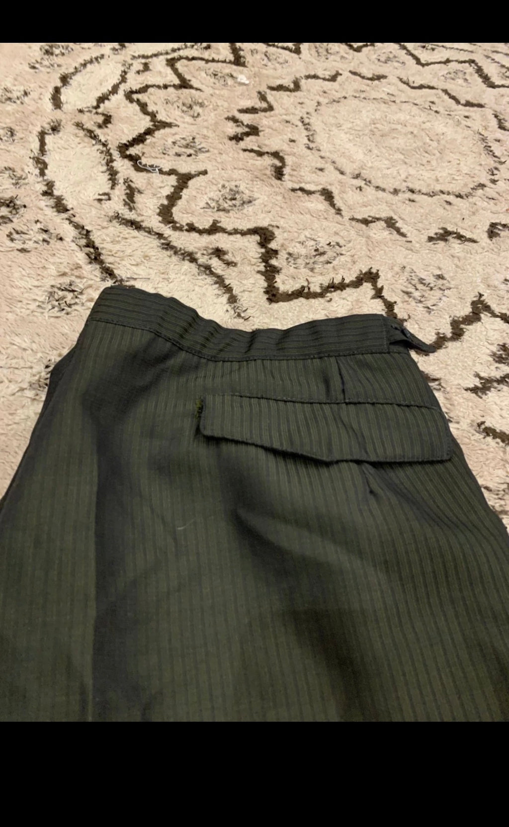 1970s Vintage wool blend classic green 3 button suit 40R