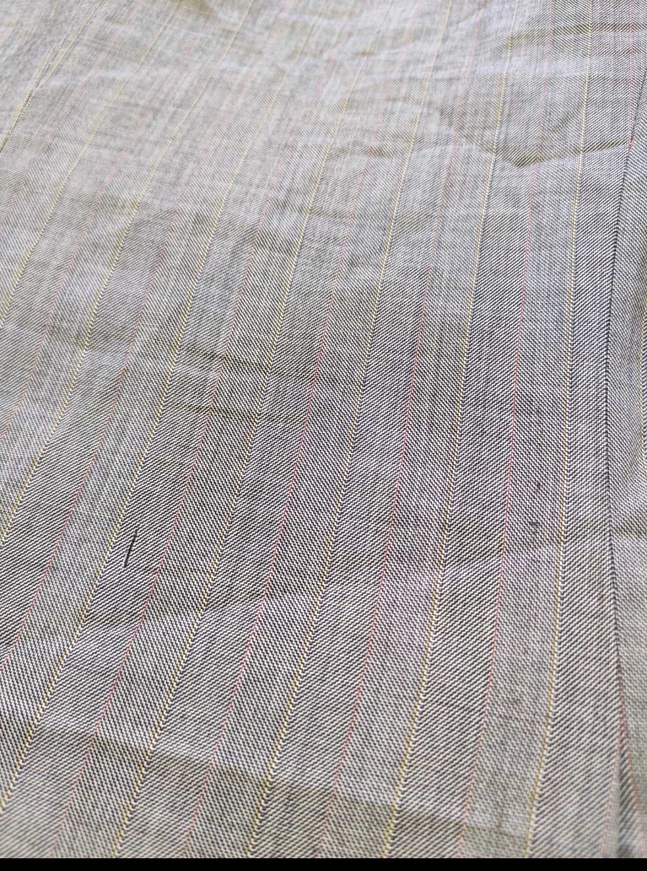 Vintage Chester Barrie super 100s wool double breasted gray jacket blazer 38R