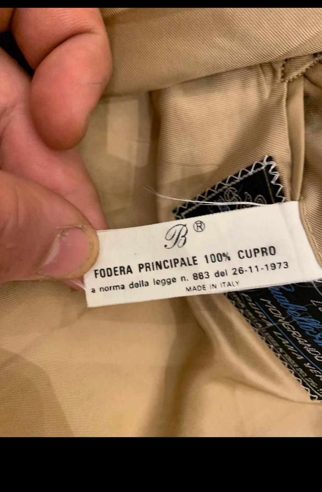 Vintage Belvest superfine pure wool brown striped 2 button classic suit 38R