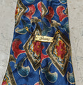 Vintage Brioni classic 100% all silk Retro luxury geometric neck tie