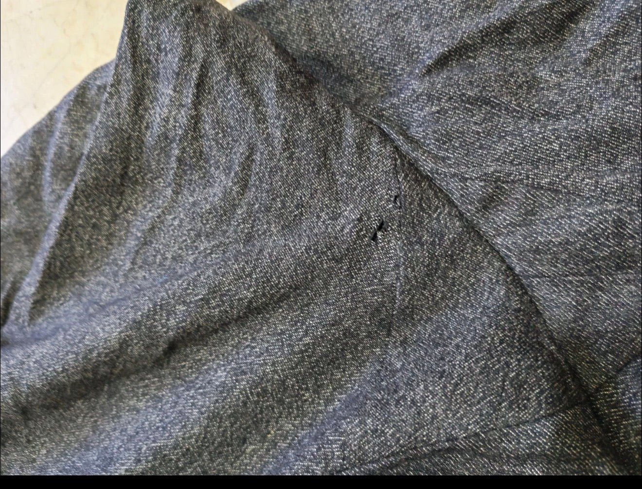 Vintage Daniel Hechter super 100s pure wool charcoal classic suit 46L XL