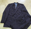 Vintage all worsted double breasted gangster Purple classic suit 38R