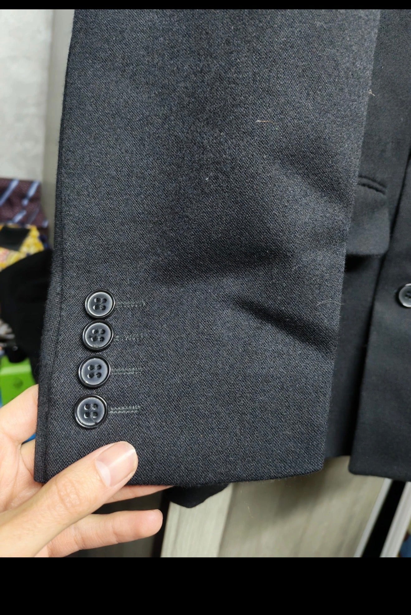 1970s vintage pure wool classic double breasted Night Tuxedo jacket blazer 40R