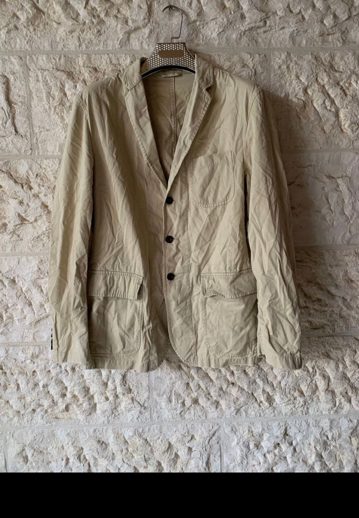 Classic Polo Ralph Lauren 100% cotton beige hunting jacket blazer 40R 40L