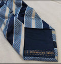 Vintage Ermenegildo Zegna classic 100% all silk fancy Repp neck tie