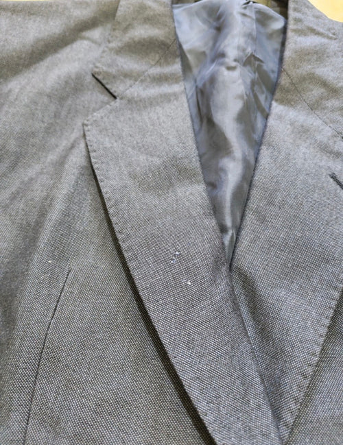 1970s Vintage Westbury wool mohair 2 button classic blue suit 42R