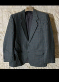 Vintage Walbusch Wool Cashmere classic glen check jacket blazer 42R