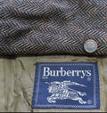 Vintage Burberrys pure wool handwoven tweed classic hunting jacket blazer 42R