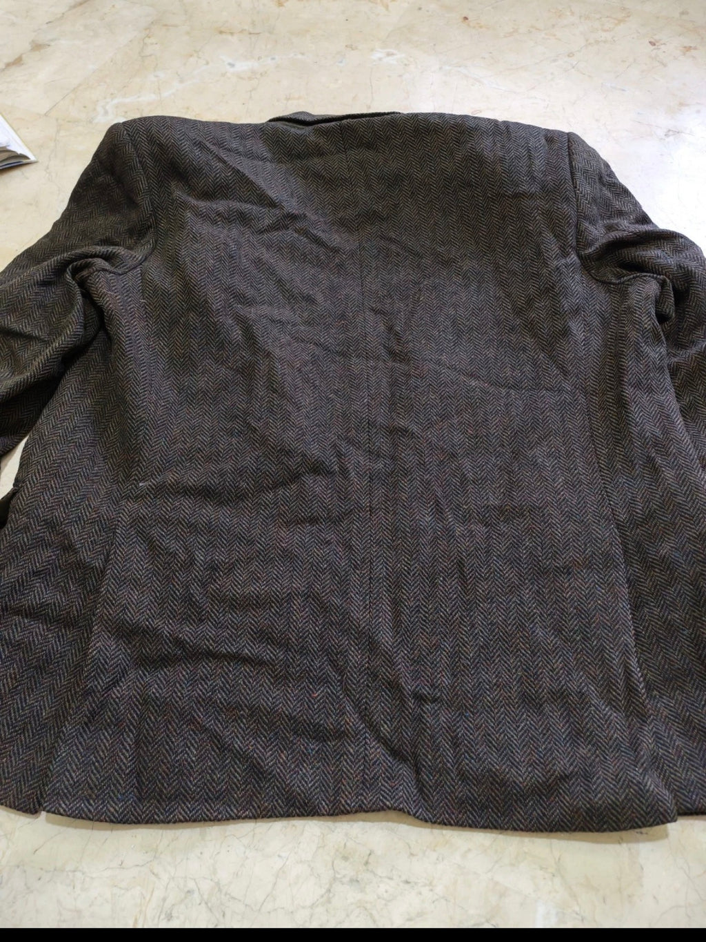 Vintage Burberrys pure wool handwoven tweed classic hunting jacket blazer 42R