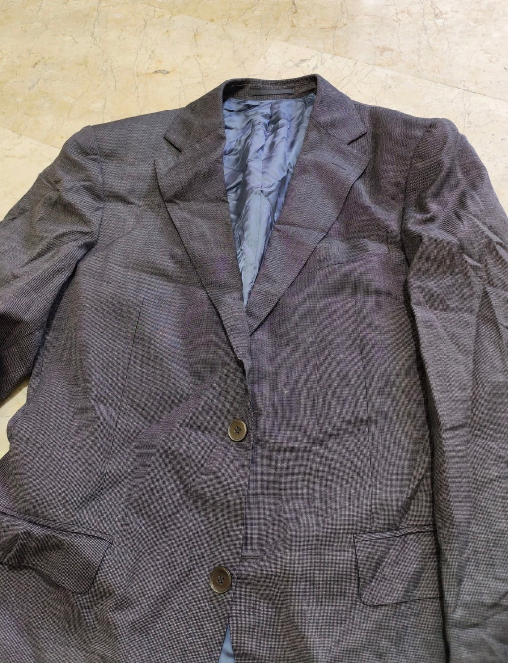 Suitsupply super 110s pure wool Vitale Barberis Canonico classic gray suit 36R