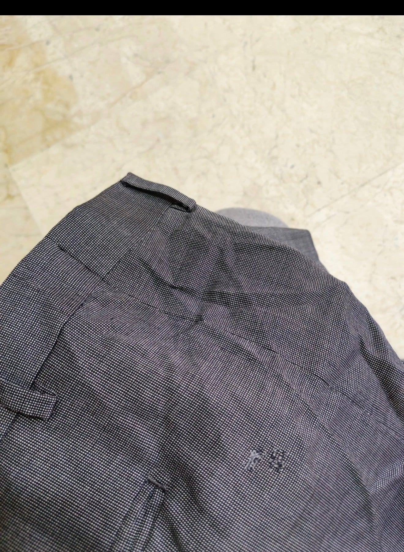 Suitsupply super 110s pure wool Vitale Barberis Canonico classic gray suit 36R