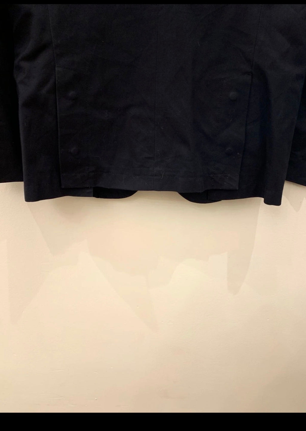 Classic Brian Dales Cotton Ramie dark navy jacket blazer 38R 38L