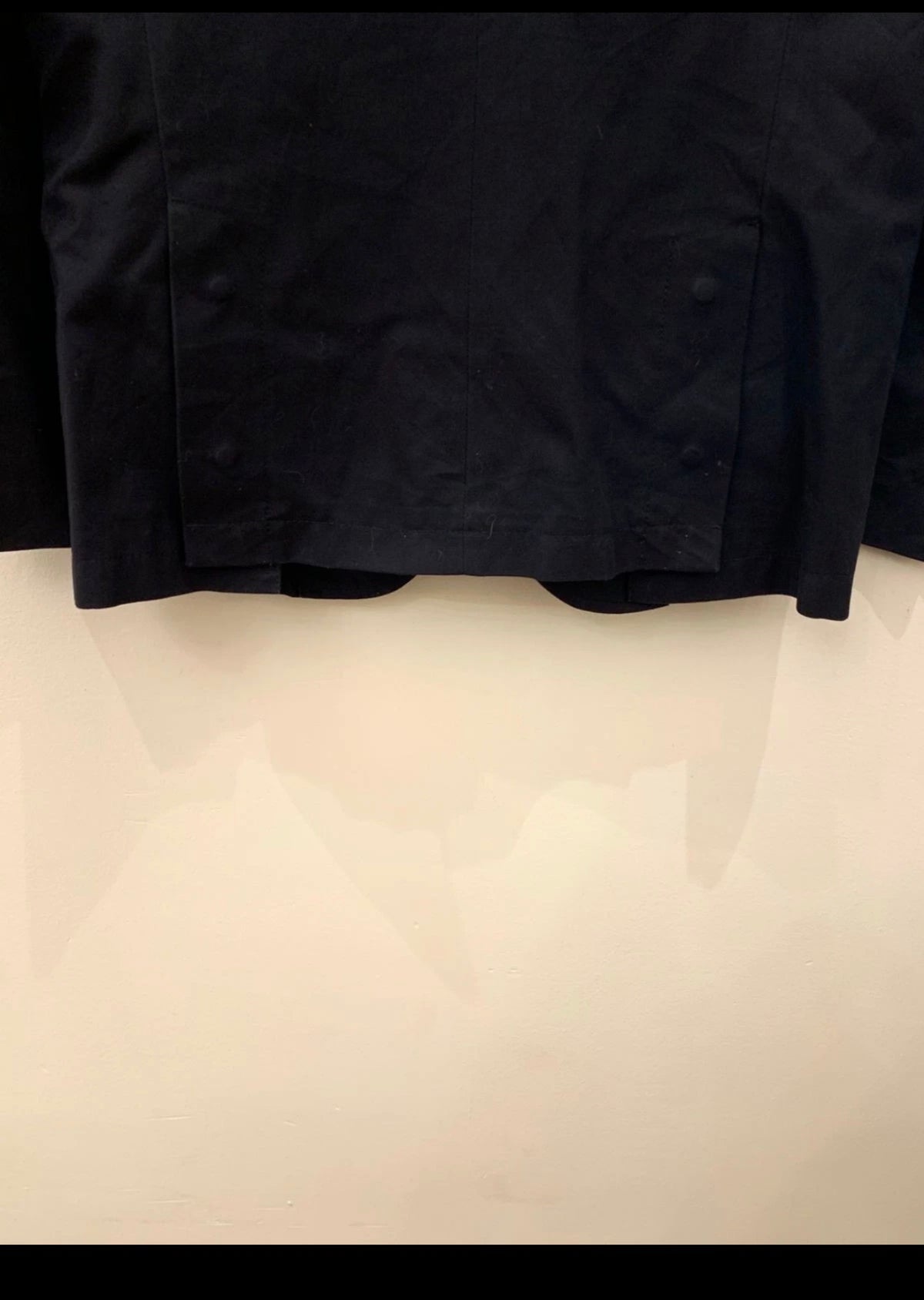 Classic Brian Dales Cotton Ramie dark navy jacket blazer 38R 38L