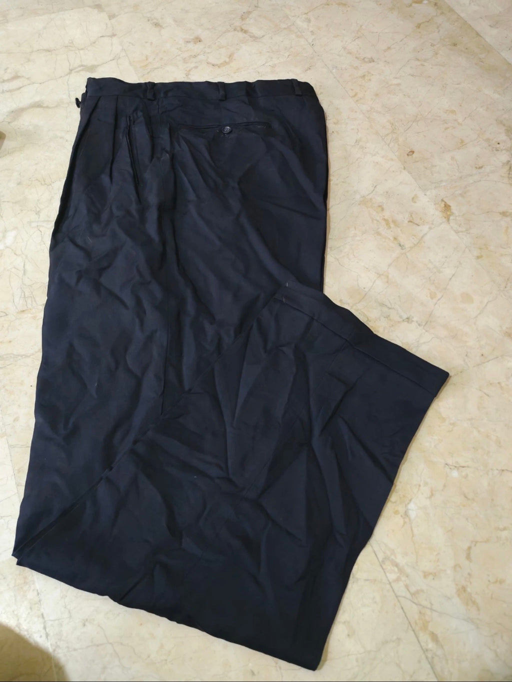 Vintage Daniel Hechter super 100s pure wool double breasted navy suit 40R