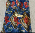 Vintage Brioni classic 100% all silk Retro luxury geometric neck tie