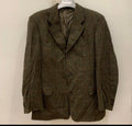Vintage Daniel Hechter pure wool Tweed Windowpane hunting jacket blazer 40R