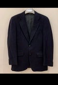 Vintage Jos. A Bank 100% pure cashmere classic navy jacket blazer 38R
