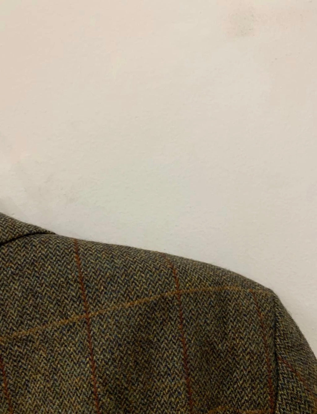 Vintage Daniel Hechter pure wool Tweed Windowpane hunting jacket blazer 40R