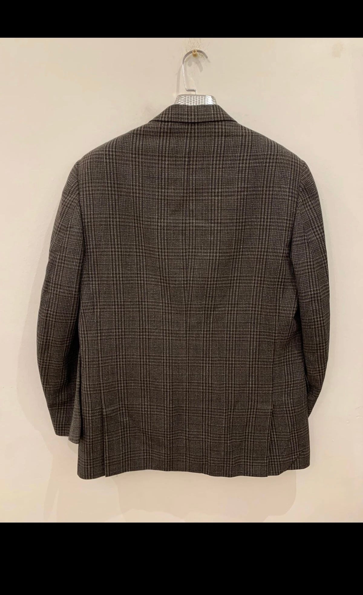 Vintage Chester Barrie all worsted wool classic glen check jacket blazer 40R