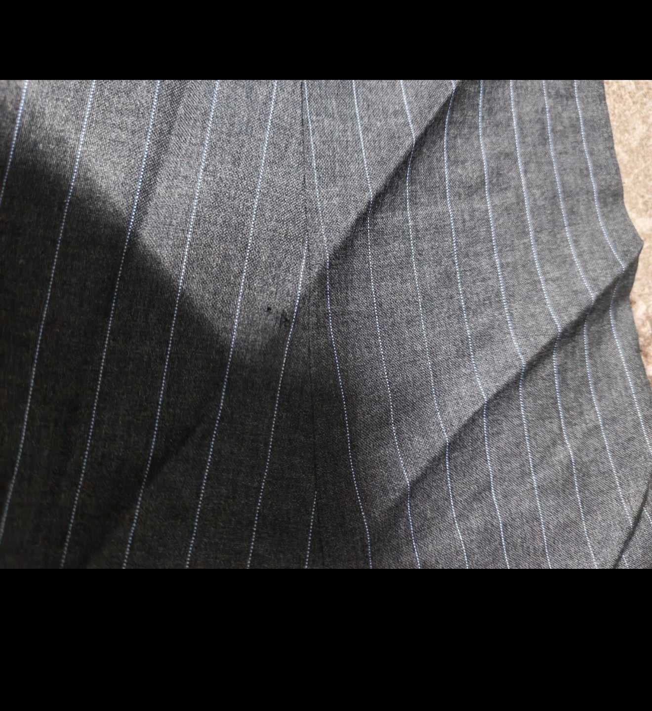 Vintage 100% New Zealand Merino wool Loro Piana classic charcoal suit 42L 42R